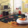 Aurora Solar System Rug Sport Decor Gift Floor Decor Living Room Carpet Rug Area Rug - b226fb2b4394