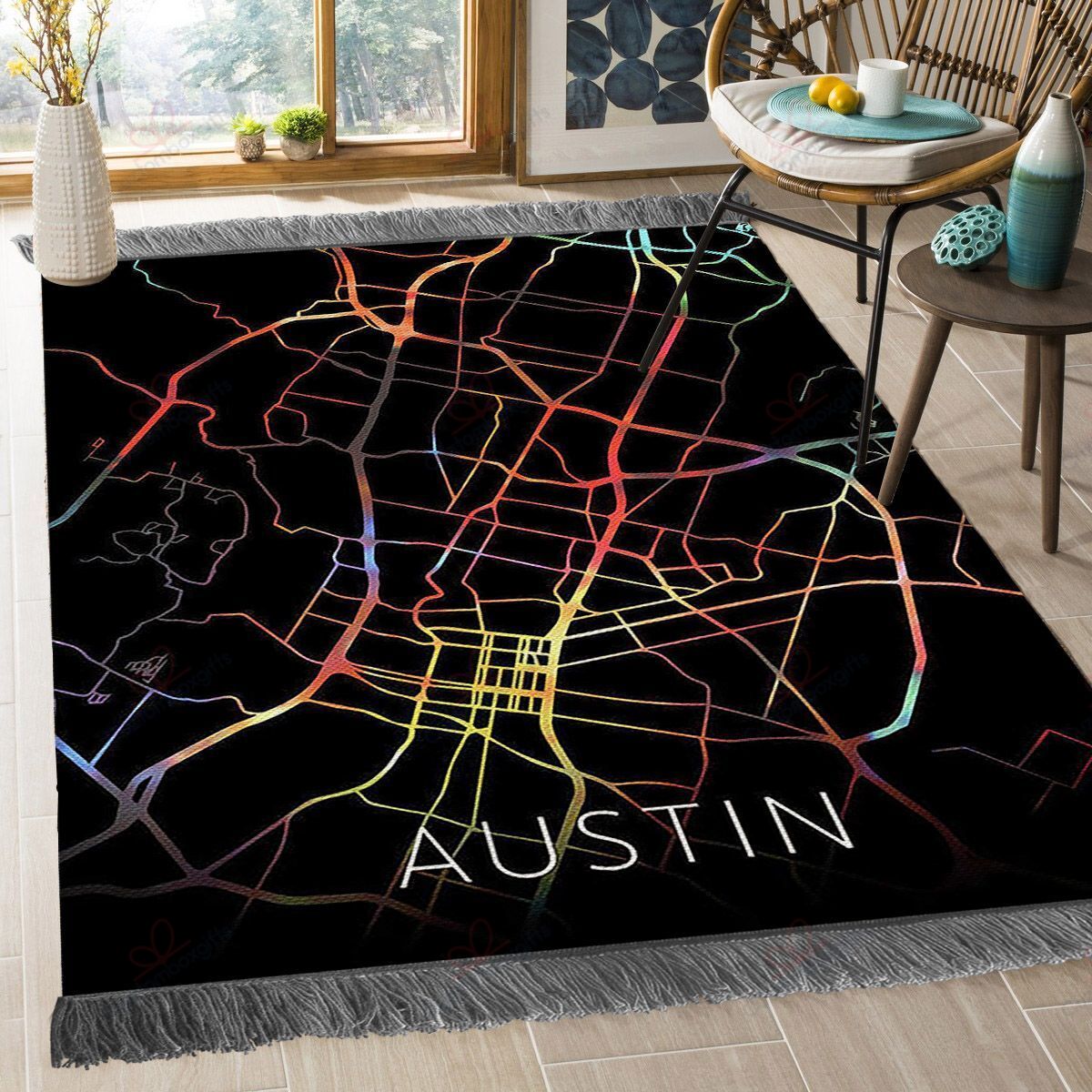Austin Texass Map 2 Rug Sport Decor Gift Floor Decor Living Room Carpet Rug Area Rug - 98a0160f7693 Austin Texass Map 2 Rug Sport Decor Gift Floor Decor Living Room Carpet Rug Area Rug - 98a0160f7693