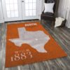 Austin Texass Map Rug Sport Decor Gift Floor Decor Living Room Carpet Rug Area Rug - 84cc27c8b223