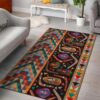 Australia Aboriginal Boomerangs With Masks Rug Sport Decor Gift Floor Decor Living Room Carpet Rug Area Rug - e64f08d2d860