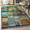 Australia Rug Sport Decor Gift Floor Decor Living Room Carpet Rug Area Rug - f5dcb57dd844