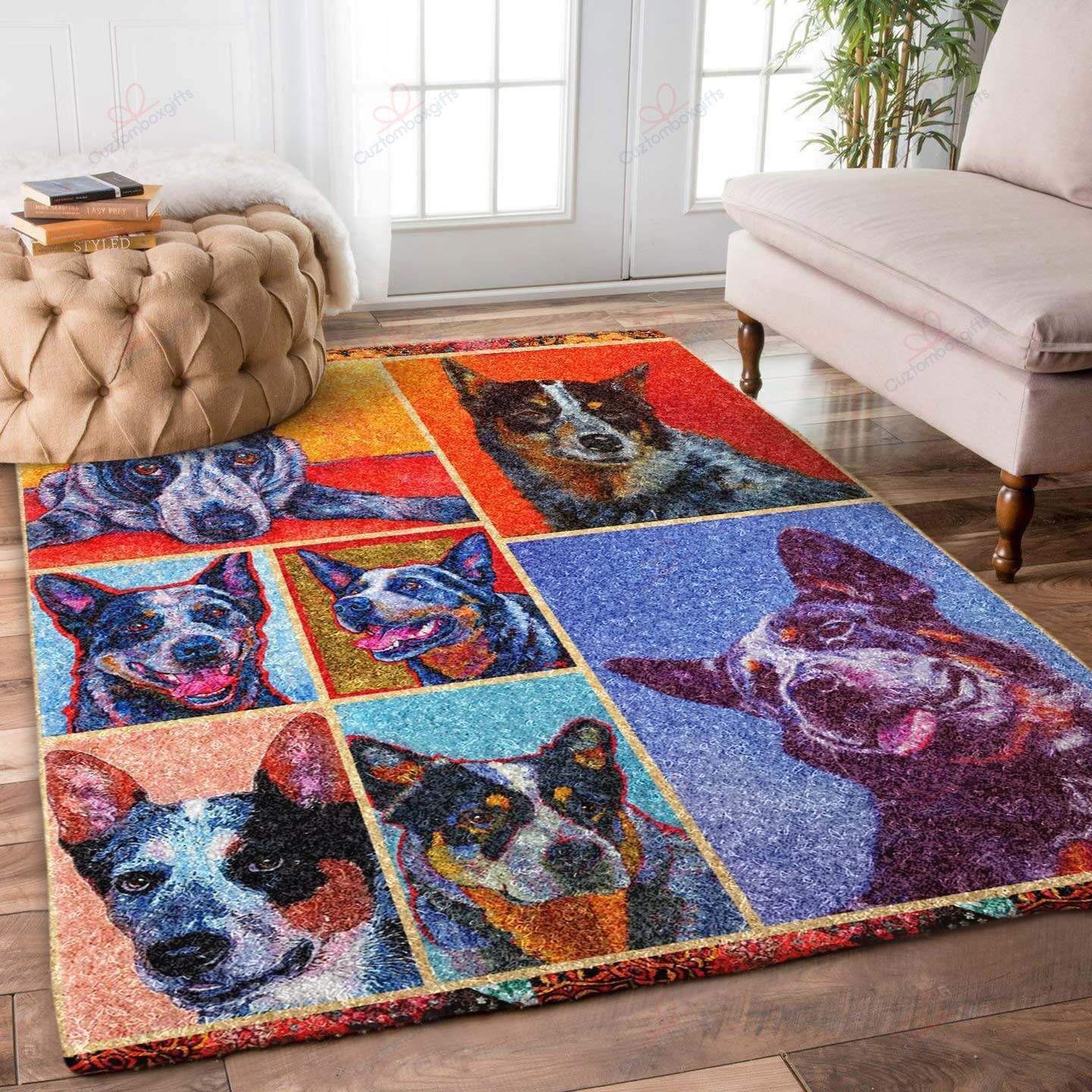 Australian Cattle Dog 1 Rug Sport Decor Gift Floor Decor Living Room Carpet Rug Area Rug - b80befdba945 Australian Cattle Dog 1 Rug Sport Decor Gift Floor Decor Living Room Carpet Rug Area Rug - b80befdba945