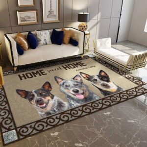 Australian Cattle Home Sweet Home Rug Sport Decor Gift Floor Decor Living Room Carpet Rug Area Rug - 3909a8a8e914