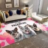 Australian Cattles Are My Valentine Rug Sport Decor Gift Floor Decor Living Room Carpet Rug Area Rug - e020f8e6f072