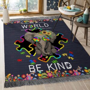 Autism Awareness Rug Sport Decor Gift Floor Decor Living Room Carpet Rug Area Rug - 3eb4b806b331
