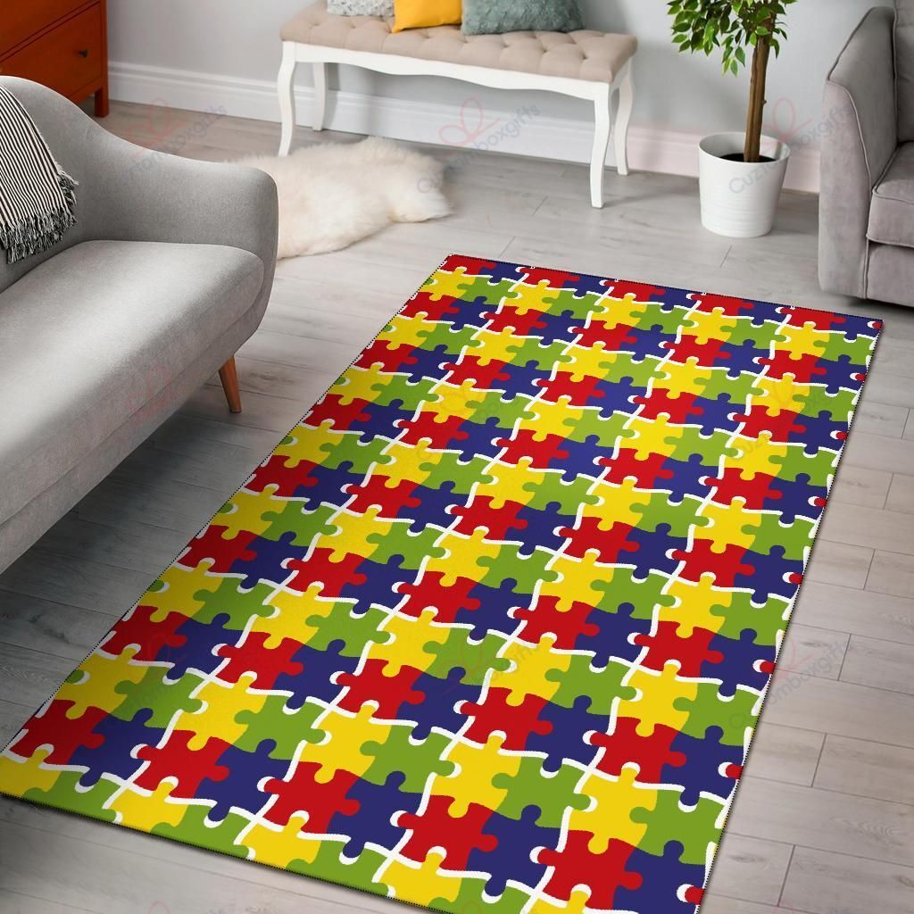 Autism Awareness Pattern 3 Rug Sport Decor Gift Floor Decor Living Room Carpet Rug Area Rug - dba1eb32c80d Autism Awareness Pattern 3 Rug Sport Decor Gift Floor Decor Living Room Carpet Rug Area Rug - dba1eb32c80d