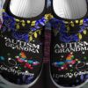 Autism Grandma Crocs Crocband Clog Comfortable For Mens Womens Classic Clog Water Shoes