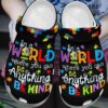 Autism Personalize Clog Custom Crocs Fashionstyle Comfortable For Women Men Kid Print 3D Be Kind