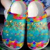 Autism Personalize Clog Custom Crocs Fashionstyle Comfortable For Women Men Kid Print 3D It’S Ok To Be Differrent