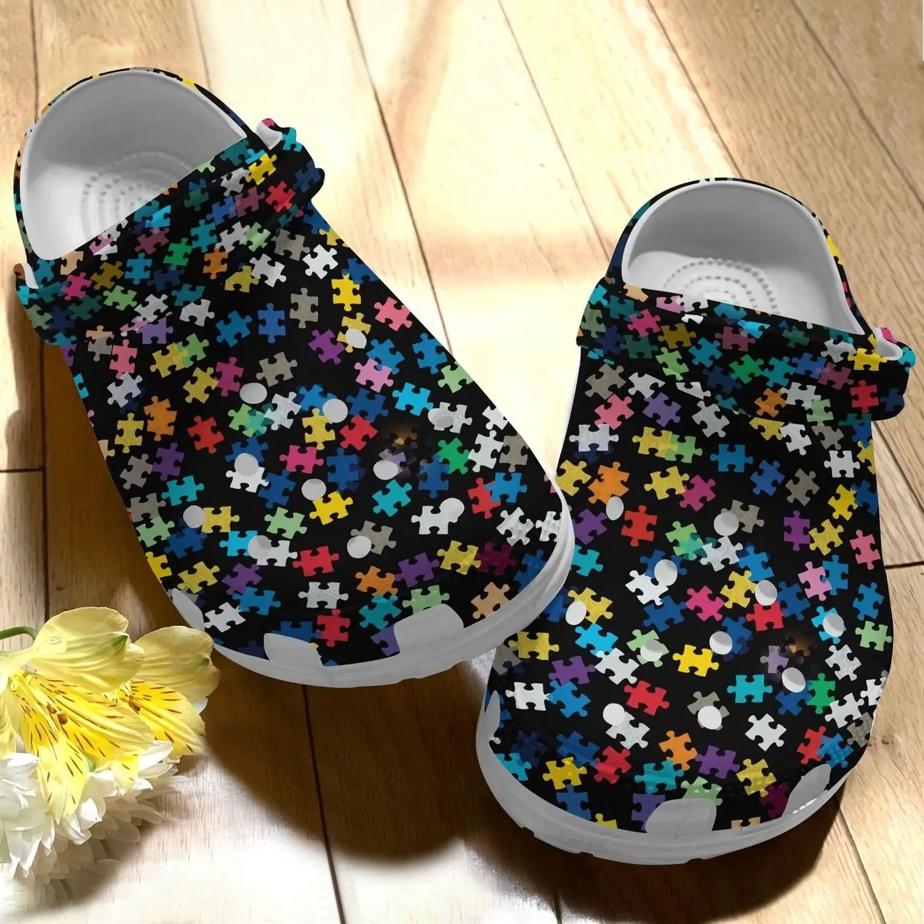 Autism Personalize Clog Custom Crocs Fashionstyle Comfortable For Women Men Kid Print 3D Pattern Autism Personalize Clog Custom Crocs Fashionstyle Comfortable For Women Men Kid Print 3D Pattern