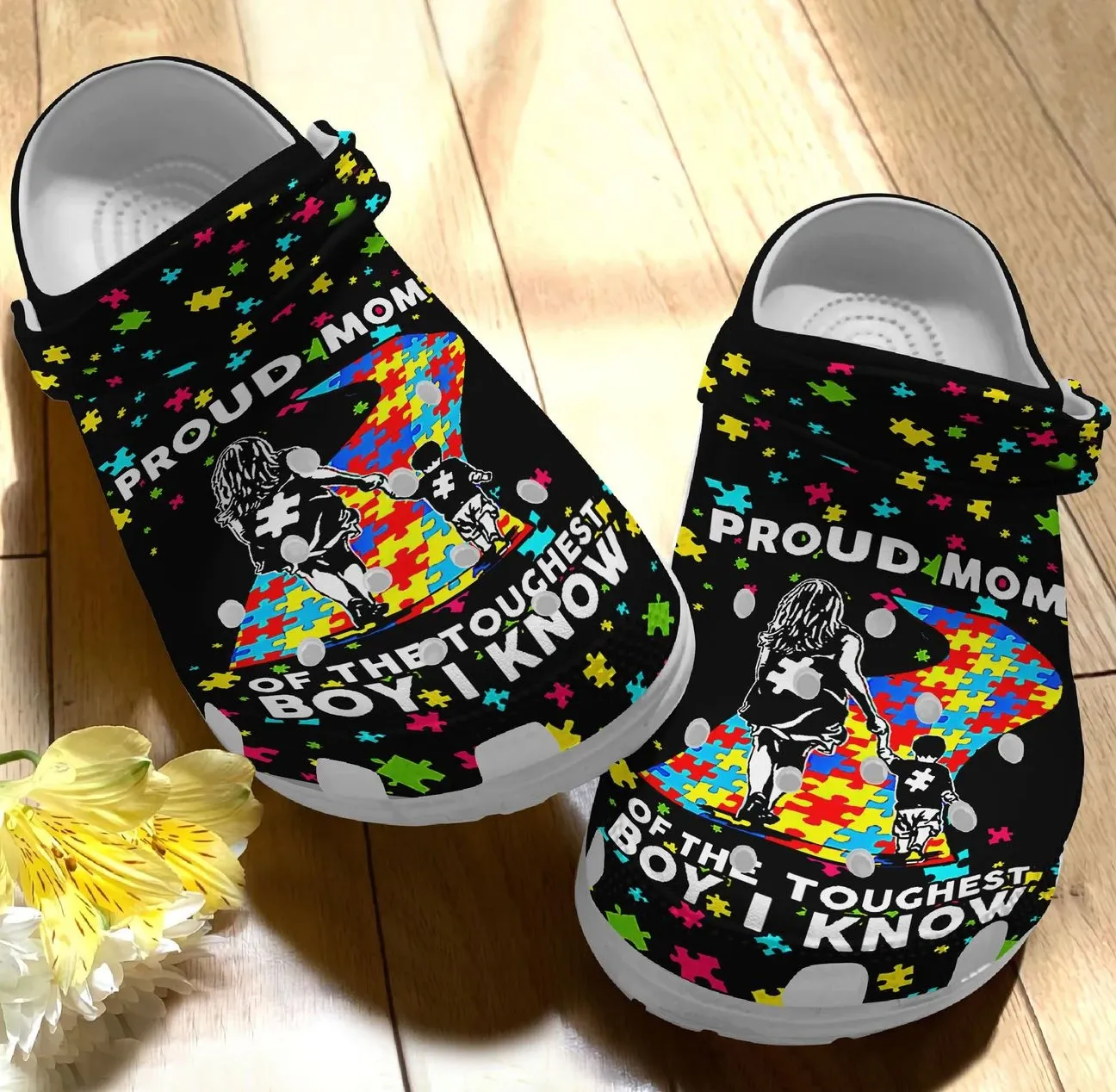 Autism Personalize Clog Custom Crocs Fashionstyle Comfortable For Women Men Kid Print 3D Proud Mom Autism Personalize Clog Custom Crocs Fashionstyle Comfortable For Women Men Kid Print 3D Proud Mom