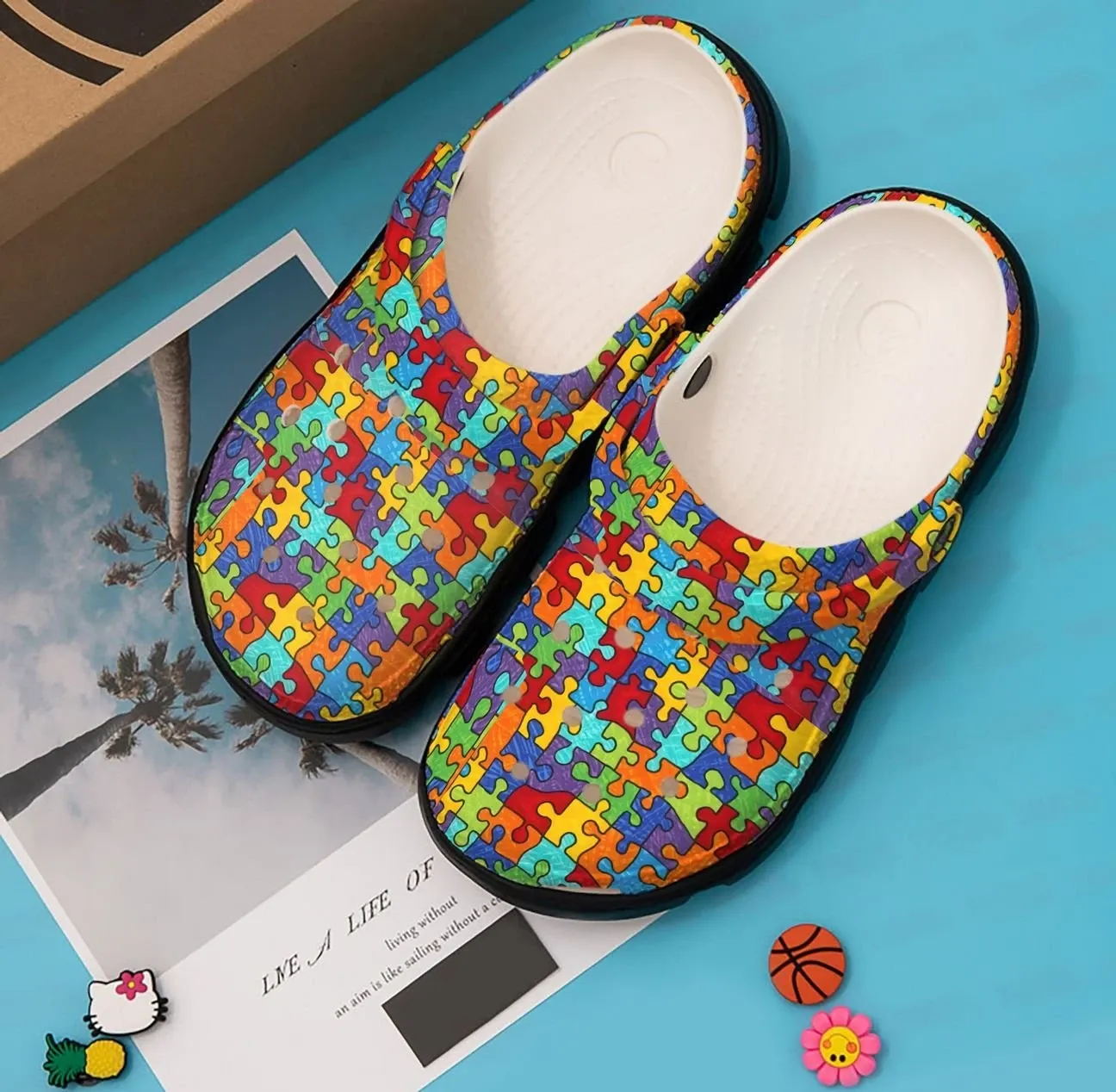 Autism Personalized Clog Custom Crocs Comfortablefashion Style Comfortable For Women Men Kid Print 3D Autism Autism Personalized Clog Custom Crocs Comfortablefashion Style Comfortable For Women Men Kid Print 3D Autism