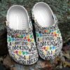Autism Personalized Clog Custom Crocs Comfortablefashion Style Comfortable For Women Men Kid Print 3D Be Kind Pattern