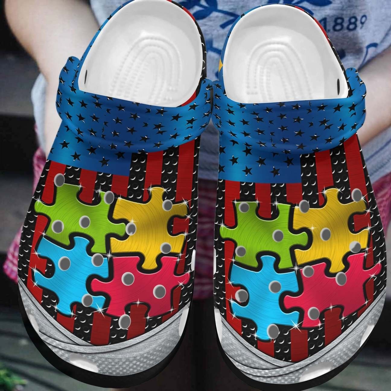 Autism Personalized Clog Custom Crocs Comfortablefashion Style Comfortable For Women Men Kid Print 3D I Am Autism Not Less Autism Personalized Clog Custom Crocs Comfortablefashion Style Comfortable For Women Men Kid Print 3D I Am Autism Not Less