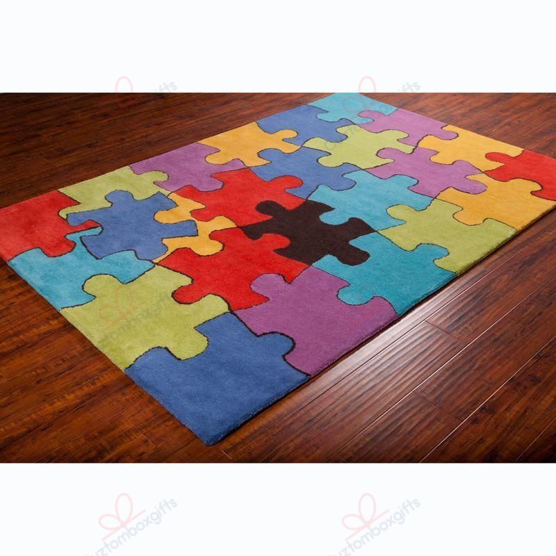 Autism Puzzle Rectangle Rug Sport Decor Gift Floor Decor Living Room Carpet Rug Area Rug - 383fcbfdbcdb Autism Puzzle Rectangle Rug Sport Decor Gift Floor Decor Living Room Carpet Rug Area Rug - 383fcbfdbcdb