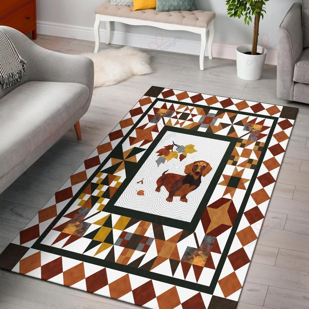 Autumn Dachshund Rug Sport Decor Gift Floor Decor Living Room Carpet Rug Area Rug - 1203c16729c7 Autumn Dachshund Rug Sport Decor Gift Floor Decor Living Room Carpet Rug Area Rug - 1203c16729c7