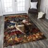 Autumn Deer Rug Sport Decor Gift Floor Decor Living Room Carpet Rug Area Rug - 21a552fba322