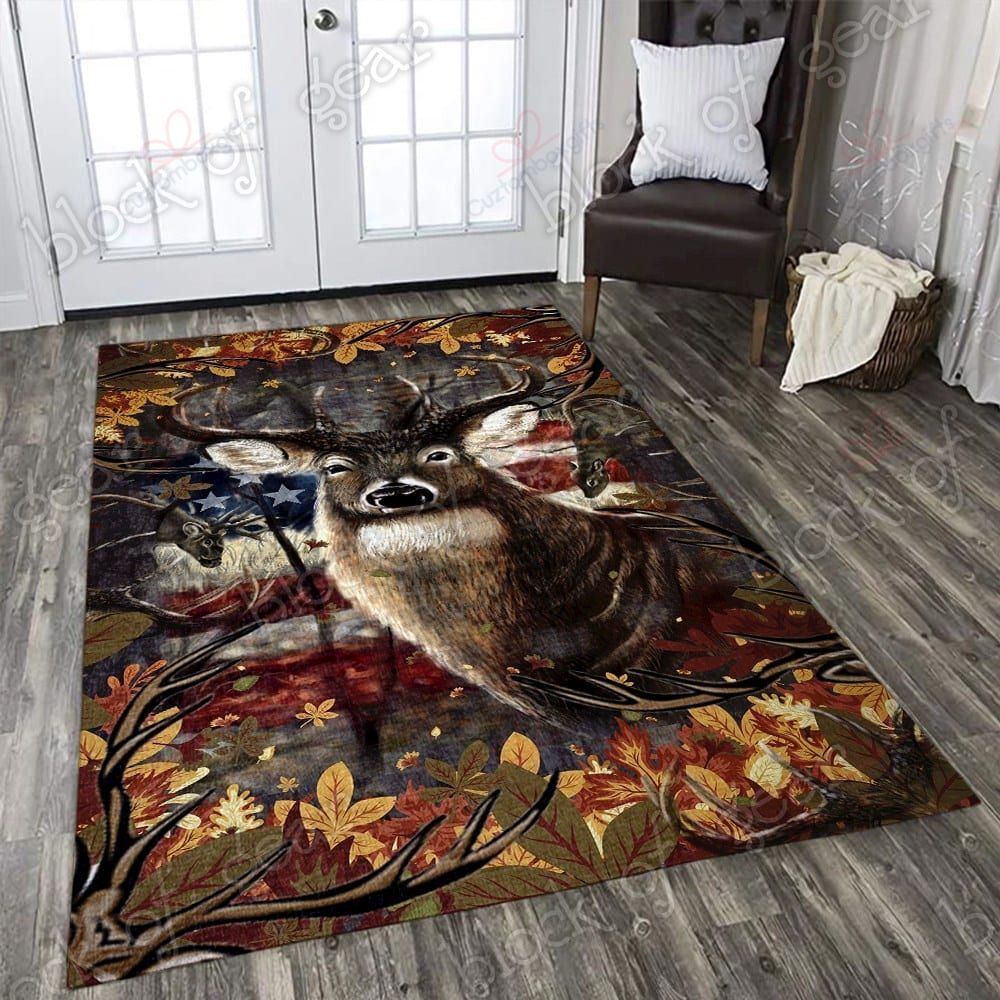 Autumn Deer Rug Sport Decor Gift Floor Decor Living Room Carpet Rug Area Rug - 21a552fba322 Autumn Deer Rug Sport Decor Gift Floor Decor Living Room Carpet Rug Area Rug - 21a552fba322