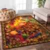 Autumn Fall Rug Sport Decor Gift Floor Decor Living Room Carpet Rug Area Rug - 3ab1ee0129ec