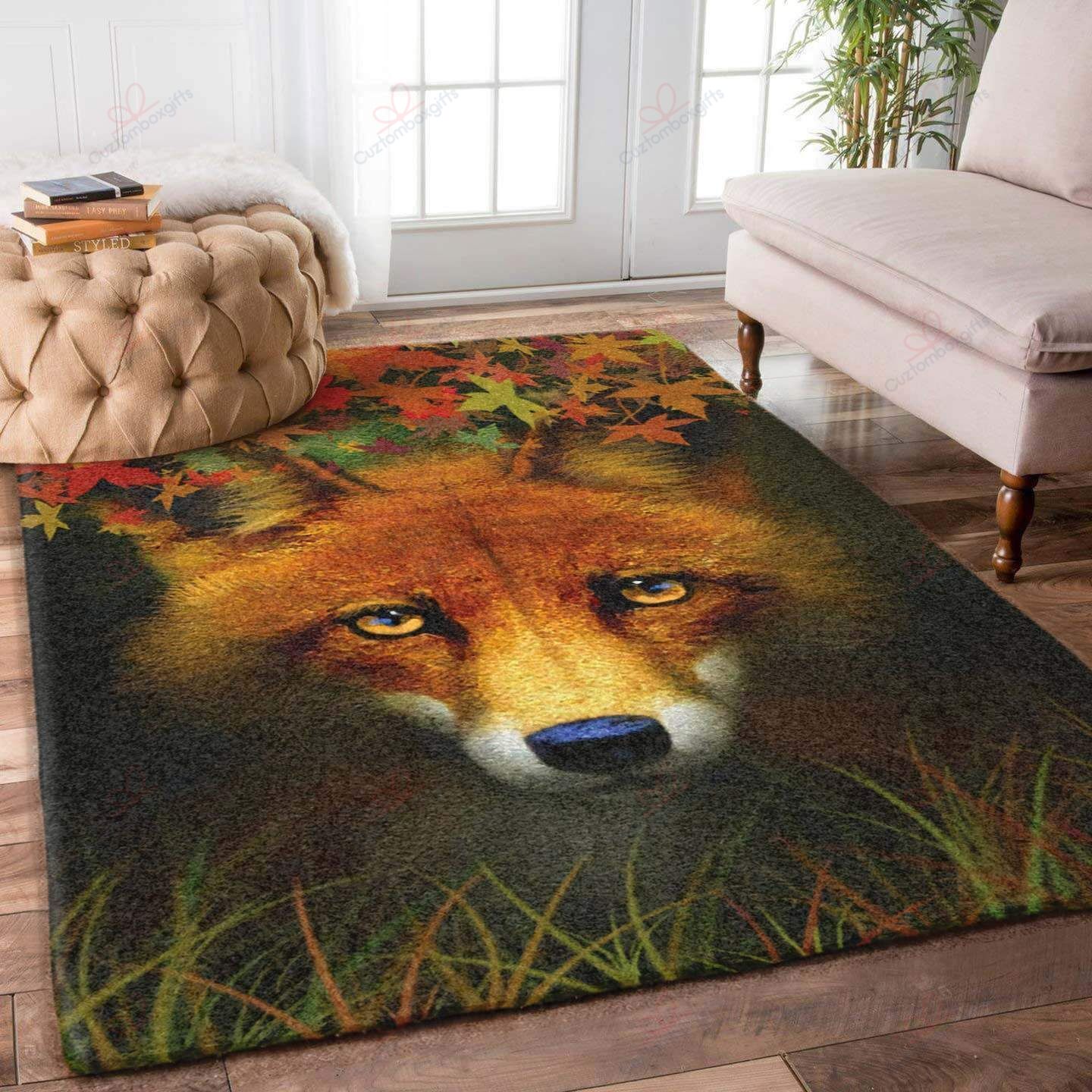 Autumn Fox Rug Sport Decor Gift Floor Decor Living Room Carpet Rug Area Rug - 61b1033ea6c9 Autumn Fox Rug Sport Decor Gift Floor Decor Living Room Carpet Rug Area Rug - 61b1033ea6c9