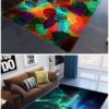 Autumn Leaves Colorful Rug Sport Decor Gift Floor Decor Living Room Carpet Rug Area Rug - 3edd3cccf140