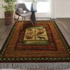 Autumn Moose Woodland Lodge Rug Sport Decor Gift Floor Decor Living Room Carpet Rug Area Rug - 85aacdcb9d31