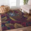 Autumn Owl Rug Sport Decor Gift Floor Decor Living Room Carpet Rug Area Rug - f161e3ba875c