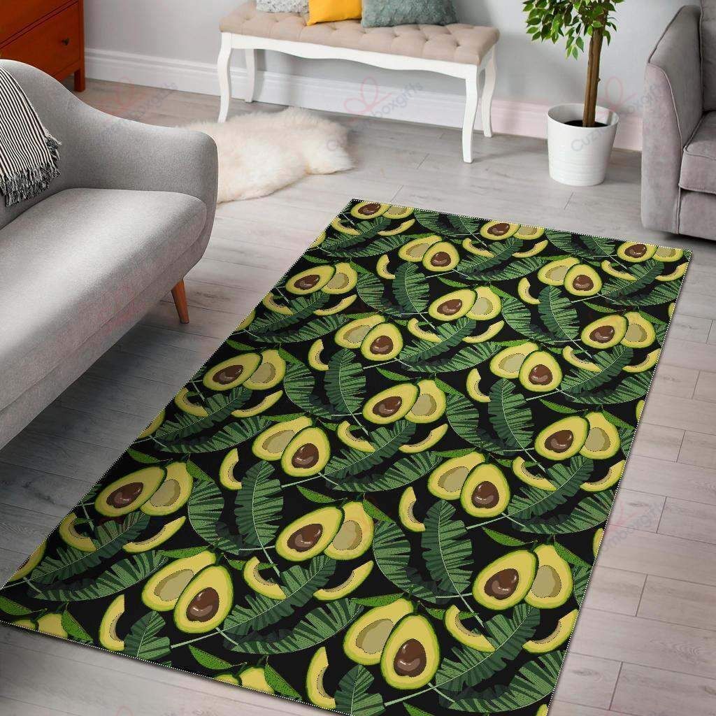 Avocado Floral Palm Leaves Rug Sport Decor Gift Floor Decor Living Room Carpet Rug Area Rug - c3e77bcedd2a Avocado Floral Palm Leaves Rug Sport Decor Gift Floor Decor Living Room Carpet Rug Area Rug - c3e77bcedd2a