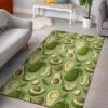 Avocado Pattern 1 Rug Sport Decor Gift Floor Decor Living Room Carpet Rug Area Rug - 747a26b975a8