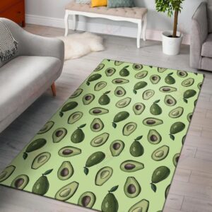 Avocado Pattern 2 Rug Sport Decor Gift Floor Decor Living Room Carpet Rug Area Rug - 3439f1c9a395