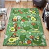 Avocado Yoga Rug Sport Decor Gift Floor Decor Living Room Carpet Rug Area Rug - 67e87b17e710