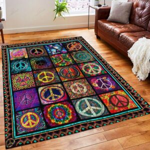 Awesome Hippie Rug Sport Decor Gift Floor Decor Living Room Carpet Rug Area Rug - bc96a40f5afd