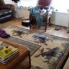 Awesome Moose Rectangle Rug Sport Decor Gift Floor Decor Living Room Carpet Rug Area Rug - ee36408ebeef