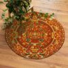 Aztec Emprire Round Carpet Floor Rug Living Room Bedroom Decor Round Area Rug Carpet