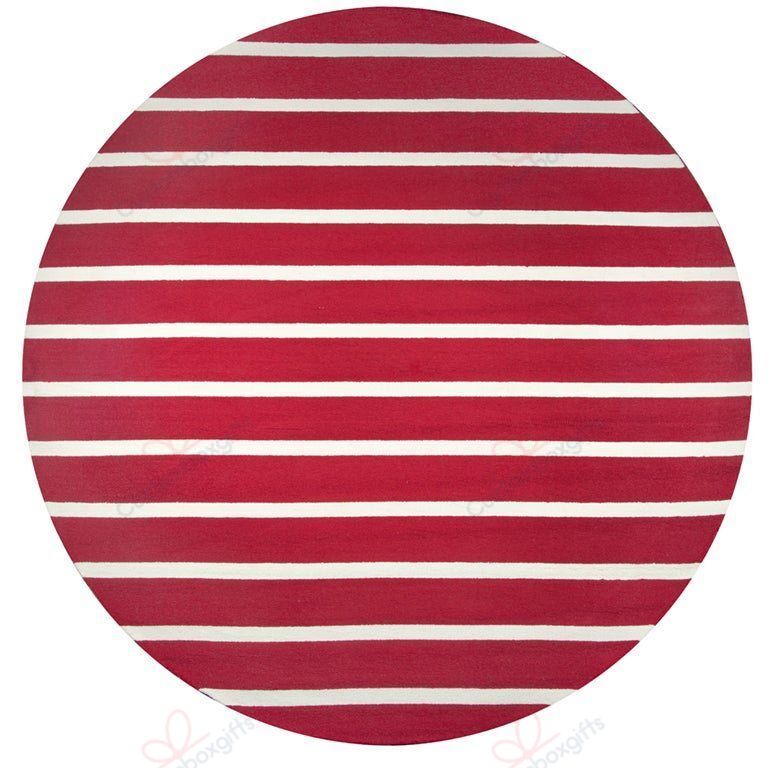 Azzura Hill Red Round Carpet Floor Rug Living Room Bedroom Decor Round Area Rug Carpet Azzura Hill Red Round Carpet Floor Rug Living Room Bedroom Decor Round Area Rug Carpet