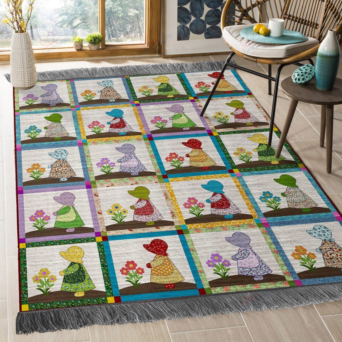 Baby And Flower Rug Sport Decor Gift Floor Decor Living Room Carpet Rug Area Rug - c72f3528c657 Baby And Flower Rug Sport Decor Gift Floor Decor Living Room Carpet Rug Area Rug - c72f3528c657