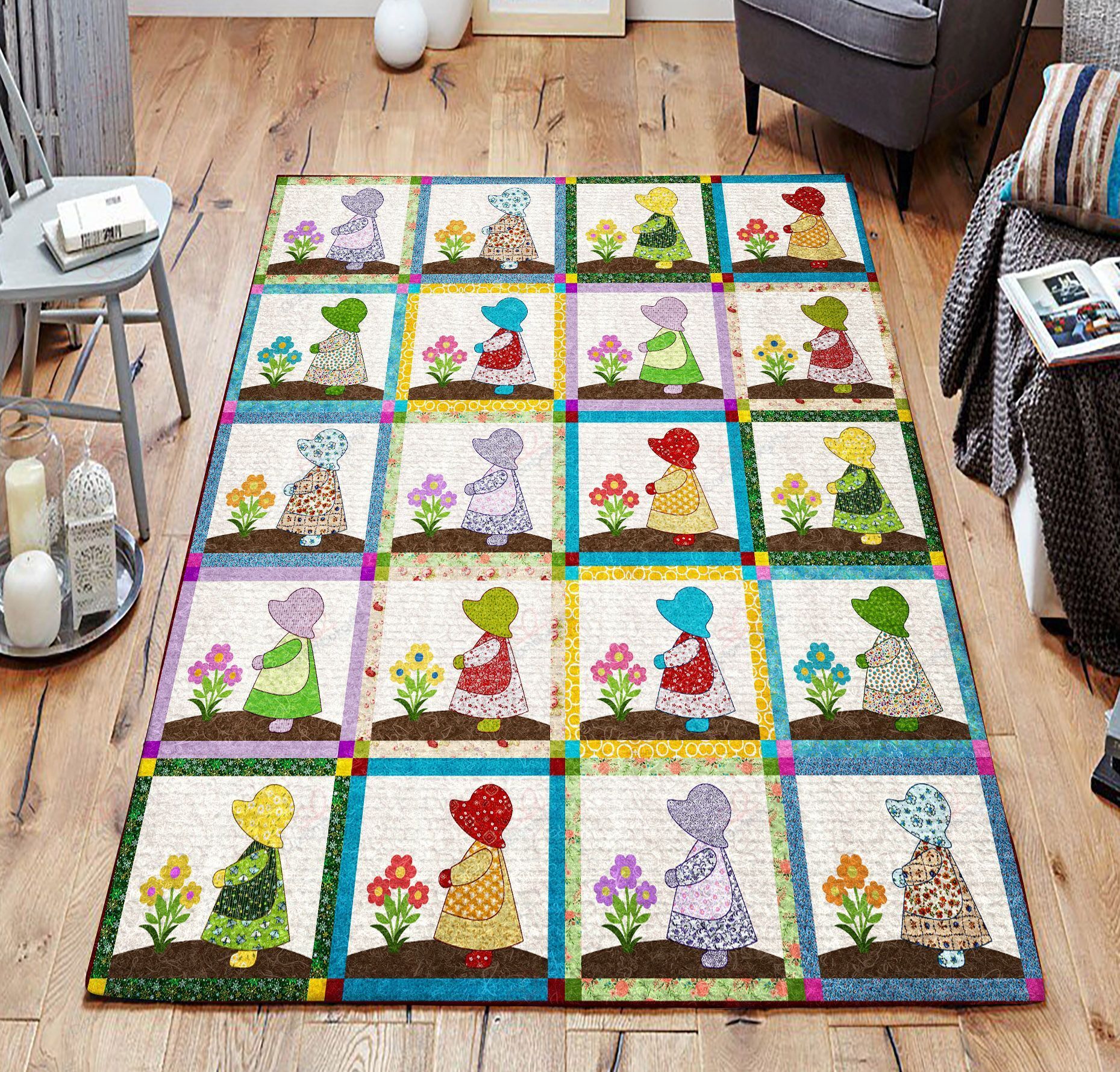 Baby And Flower Rug Sport Decor Gift Floor Decor Living Room Carpet Rug Area Rug - 92feca96d63f Baby And Flower Rug Sport Decor Gift Floor Decor Living Room Carpet Rug Area Rug - 92feca96d63f