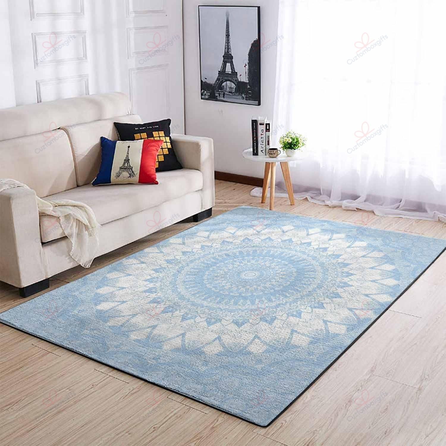Baby Blue Boho Mandala Rug Sport Decor Gift Floor Decor Living Room Carpet Rug Area Rug - 4c9010c97c9a Baby Blue Boho Mandala Rug Sport Decor Gift Floor Decor Living Room Carpet Rug Area Rug - 4c9010c97c9a