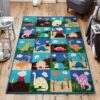 Baby Dinosaur 01 Rug Sport Decor Gift Floor Decor Living Room Carpet Rug Area Rug - e1ec9e9489b7
