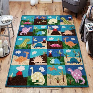 Baby Dinosaur 01 Rug Sport Decor Gift Floor Decor Living Room Carpet Rug Area Rug - e1ec9e9489b7