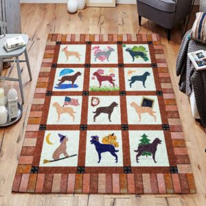 Baby Dog 13 Rug Sport Decor Gift Floor Decor Living Room Carpet Rug Area Rug - 89bf60a2b6de