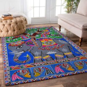 Baby Elephant Rug Sport Decor Gift Floor Decor Living Room Carpet Rug Area Rug - d0fe73a7e523
