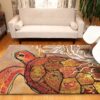 Baby Sea Turtle Rug Sport Decor Gift Floor Decor Living Room Carpet Rug Area Rug - 31275efe30a0