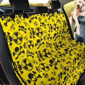Background Black Radiation Car Back Seat Cover Dog Car Seat Covers - 4dc6581ee3e2