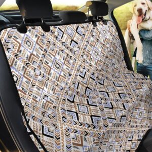 Background Indian Boho Car Back Seat Cover Dog Car Seat Covers - b6c587ba7662