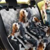 Background Style Beagle Car Back Seat Cover Dog Car Seat Covers - a0a932f35340