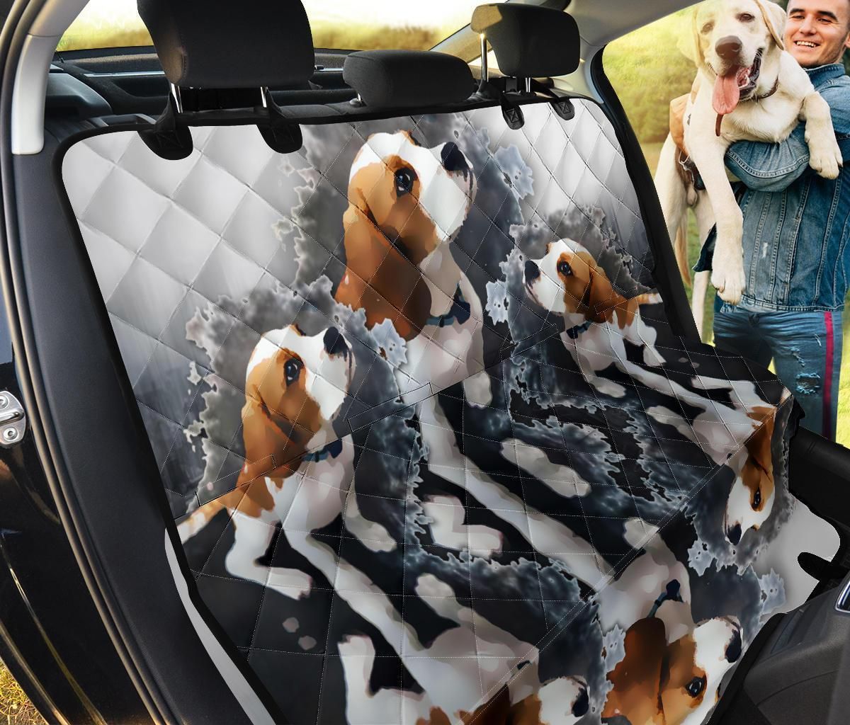 Background Style Beagle Car Back Seat Cover Dog Car Seat Covers - a0a932f35340 Background Style Beagle Car Back Seat Cover Dog Car Seat Covers - a0a932f35340