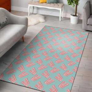 Bacon Pattern 4 Rug Sport Decor Gift Floor Decor Living Room Carpet Rug Area Rug - 14db3ed23361