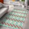 Bacon Sausage Pattern 1 Rug Sport Decor Gift Floor Decor Living Room Carpet Rug Area Rug - 301a6210bfc8