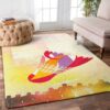 Badminton 5 Rug Sport Decor Gift Floor Decor Living Room Carpet Rug Area Rug - 94bc680419b3
